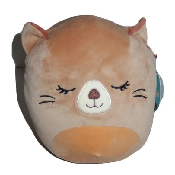 Squishmallows 9" Maisha Plush Beaver Soft Brown Rodent Stuffed Animal Kellytoy - Picture 5 of 7